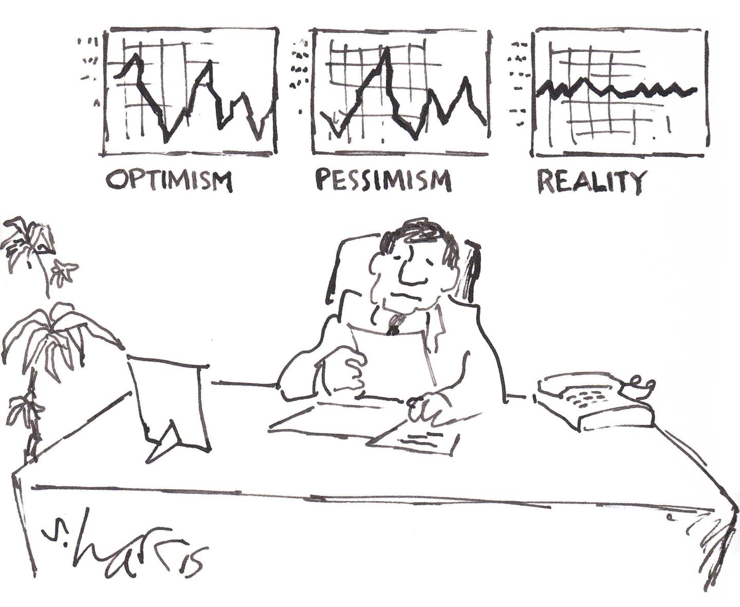 Cartoon-Optimism-pessimism-reality